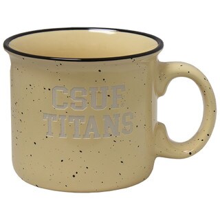 Spirit Titans Etched Camper Mug - Beige